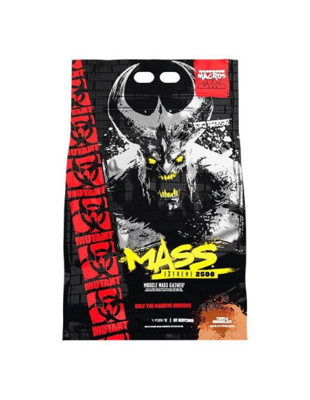 Mutant Mass Extreme 2500, Triple Chocolate - 9070g | Mutant