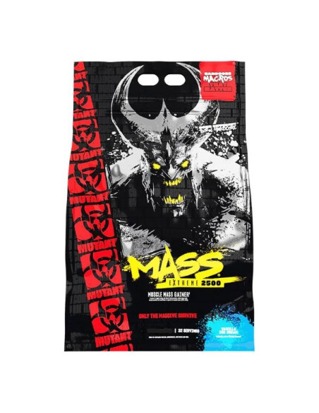 Mutant Mass Extreme 2500, Vanilla Ice Cream - 9070g | Mutant