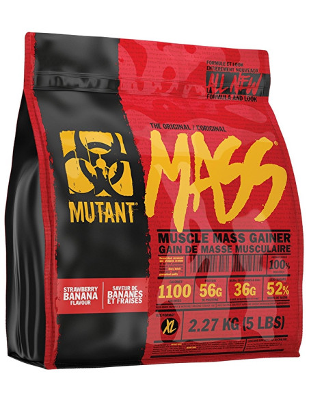 Mutant Mass, Strawberry Banana - 2270g | Mutant
