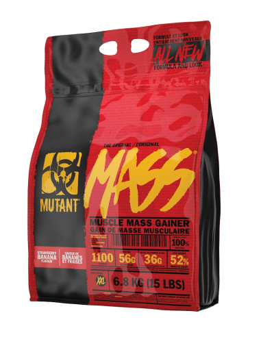 Mutant Mass, Strawberry Banana - 6800g | Mutant