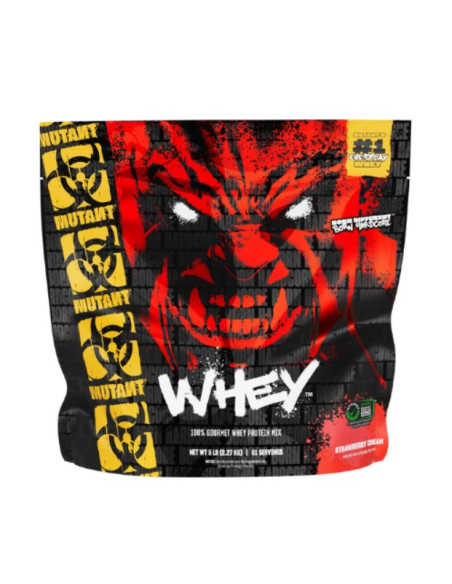 Mutant Whey, Strawberry Cream - 2270g | Mutant