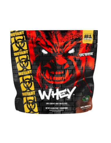 Mutant Whey, Triple Chocolate - 2270g | Mutant