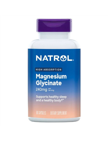 High Absorption Magnesium Glycinate, 240mg - 60...