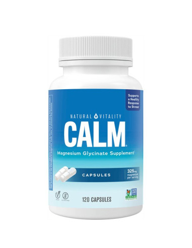 Calm Magnesium Glycinate - 120 caps | Natural...