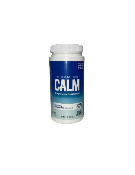 Calm Magnesium Powder, Unflavoured - 113g | Natural Vitality
