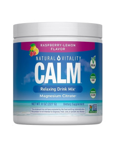 Natural Calm, Raspberry Lemon - 226g | Natural Vitality