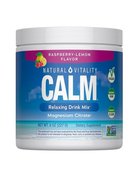 Natural Calm, Raspberry Lemon - 226g | Natural Vitality