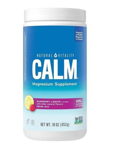 Natural Calm, Raspberry Lemon - 453g | Natural...