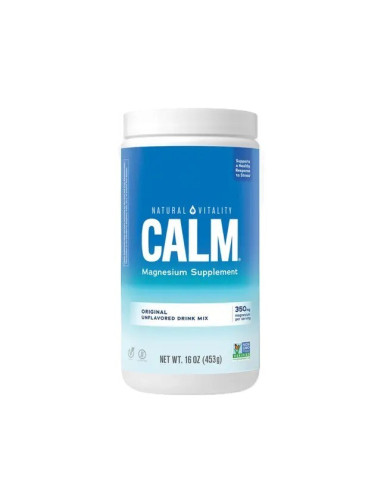 Natural Calm, Unflavored - 453g | Natural Vitality