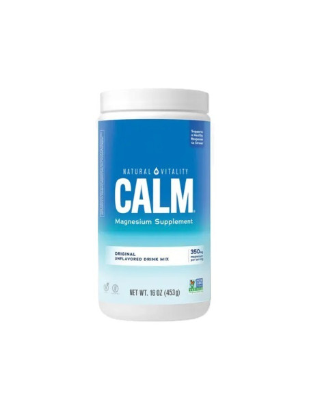 Natural Calm, Unflavored - 453g | Natural Vitality