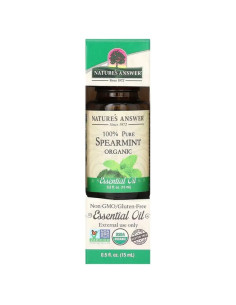 100% Pure Spearmint Essential Oil - 15 ml. | Nature's Answer