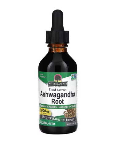 Ashwagandha Root, 2000mg - 60 ml. | Nature's...