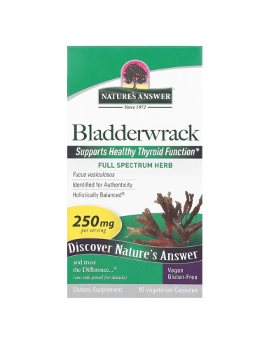 Bladderwrack, 250mg - 90 vcaps | Nature's Answer