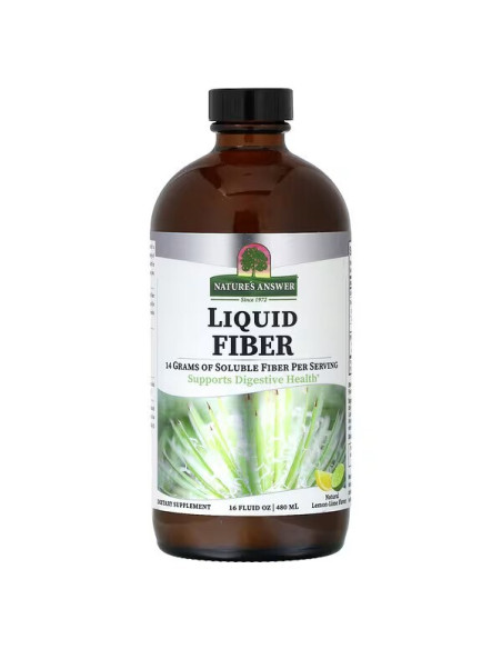 Liquid Fiber, Lemon-Lime - 480 ml. | Nature's Answer
