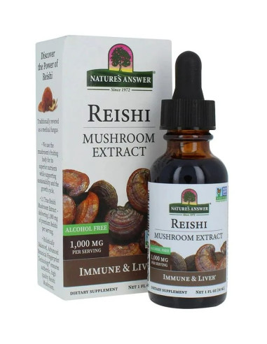 Reishi Mushroom Extract, 1000mg - 30 ml. |...