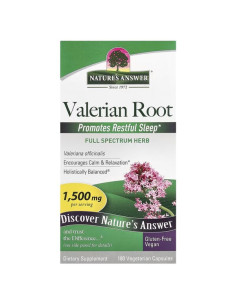 Valerian Root, Capsules - 180 vcaps | Nature's Answer