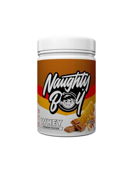 Advanced Whey, Milk Chocolate Caramel Biscuit - 900g | Naughty Boy