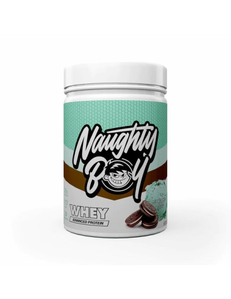 Advanced Whey, Mint Cookies & Cream - 900g | Naughty Boy