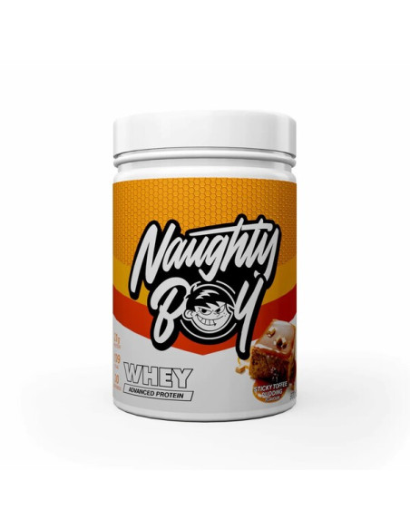 Advanced Whey, Sticky Toffee Pudding - 900g | Naughty Boy