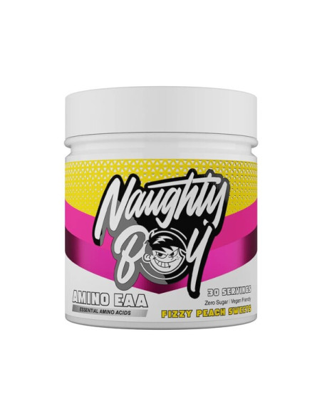 Amino EAA, Fizzy Peach Sweets - 345g | Naughty Boy