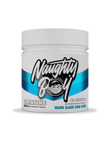 Creatine, Blue Razz Bon Bons - 300g | Naughty Boy