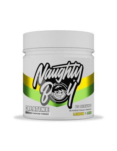 Creatine, Lemon + Lime - 300g | Naughty Boy