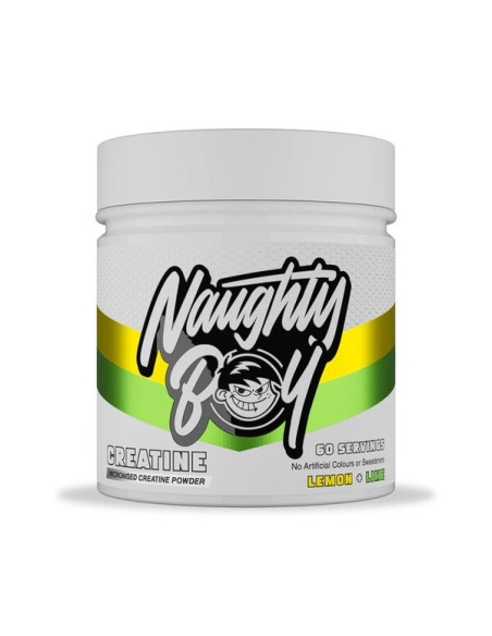 Creatine, Lemon + Lime - 300g | Naughty Boy