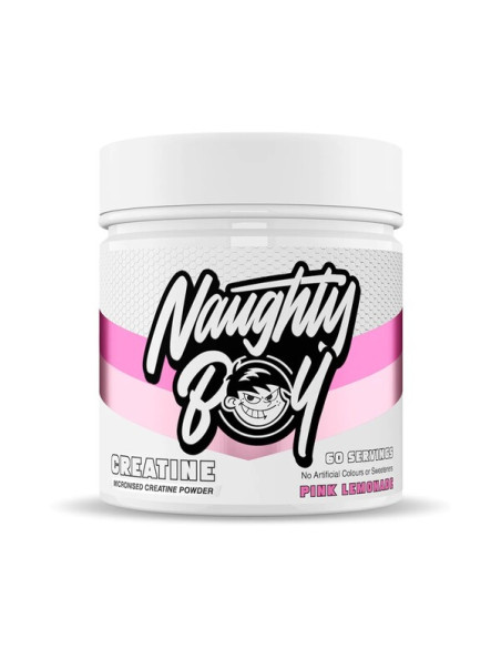 Creatine, Pink Lemonade - 300g | Naughty Boy