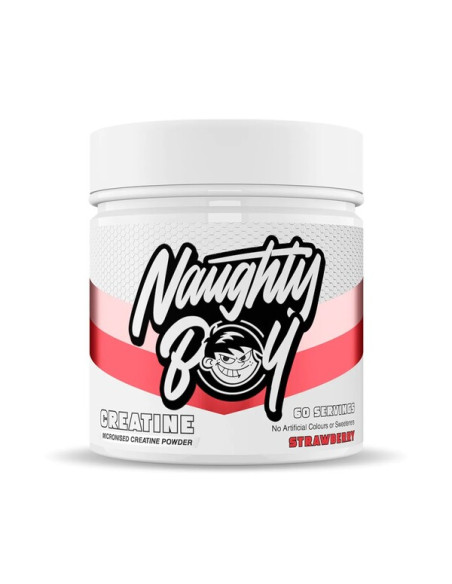 Creatine, Strawberry - 300g | Naughty Boy