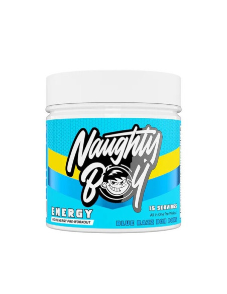 Energy, Blue Razz Bon Bons - 195g | Naughty Boy