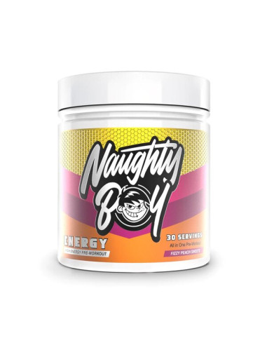 Energy, Fizzy Peach Sweets - 390g | Naughty Boy