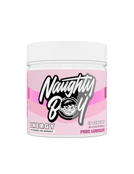 Energy, Pink Lemonade - 195g | Naughty Boy