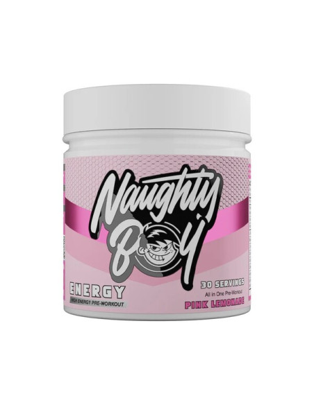 Energy, Pink Lemonade - 390g | Naughty Boy