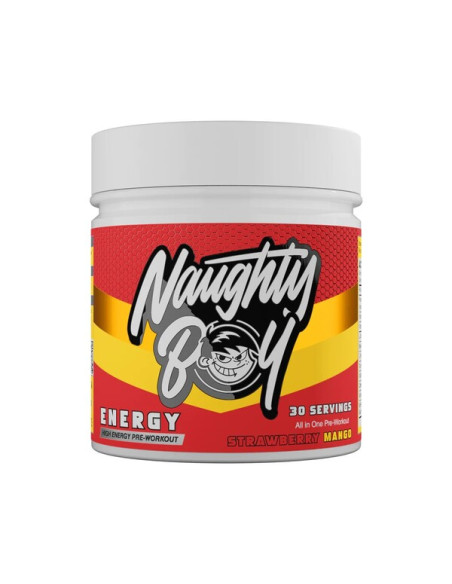 Energy, Strawberry Mango - 390g | Naughty Boy