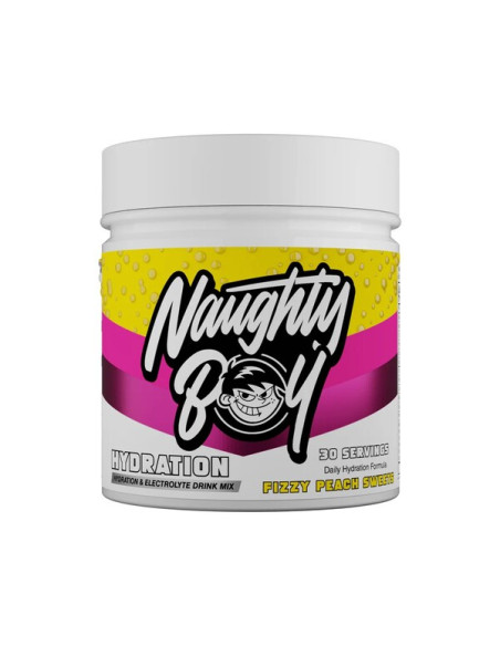 Hydration, Fizzy Peach Sweets - 255g | Naughty Boy