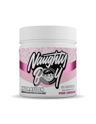 Hydration, Pink Lemonade - 255g | Naughty Boy
