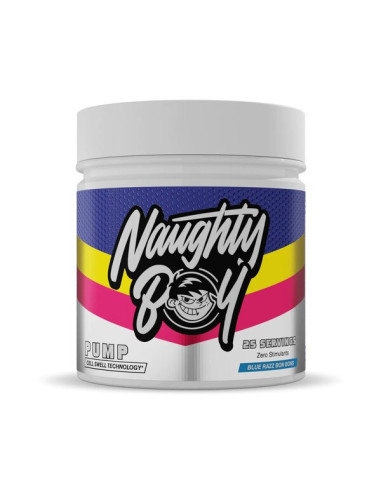 Pump, Blue Razz Bon Bons - 400g | Naughty Boy