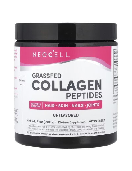 Super Collagen Peptides Type 1 & 3, Unflavored - 200g | NeoCell