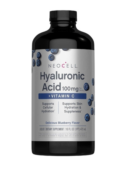 Hyaluronic Acid Liquid, Blueberry - 473 ml. | NeoCell