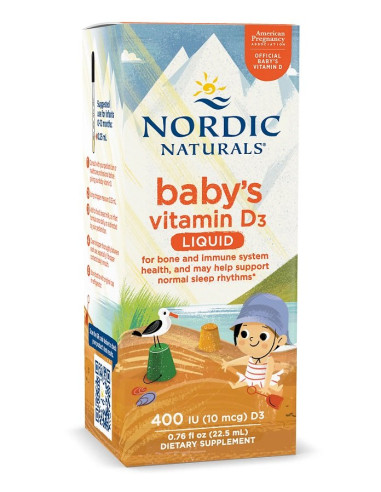 Baby's Vitamin D3, 400 IU - 22.5 ml. | Nordic...
