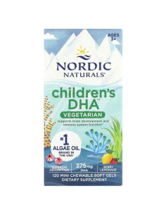 Children's DHA Vegetarian, 375mg Berry Lemonade - 120...