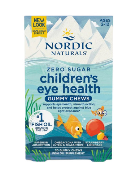 Children's Eye Health, Strawberry Lemonade - 30 gummies | Nordic Naturals