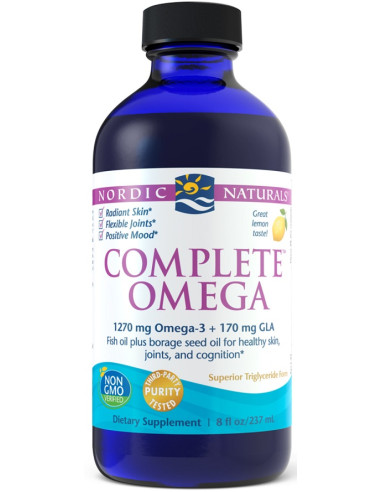 Complete Omega, 1270mg Lemon - 237 ml. | Nordic...