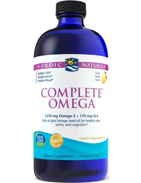 Complete Omega, 1270mg Lemon - 473 ml. | Nordic Naturals
