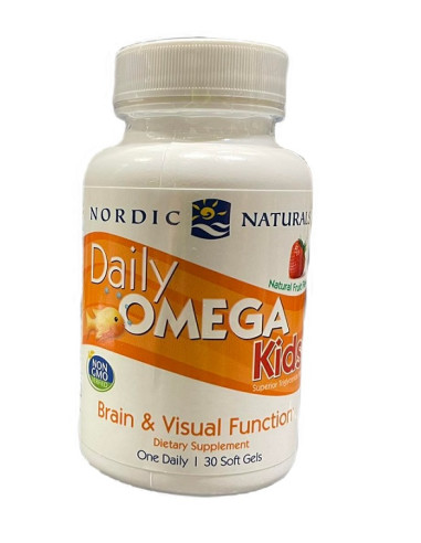Daily Omega Kids, Natural Fruit Flavor - 30...