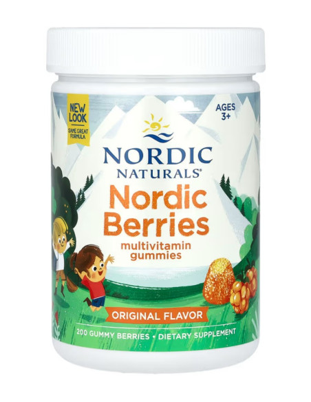 Nordic Berries Multivitamin, Original Flavor - 200 gummy berries | Nordic Naturals
