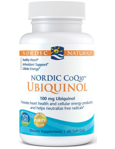 Nordic CoQ10 Ubiquinol, 100mg - 60 softgels | Nordic...