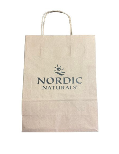 Nordic Naturals Paper Bag, Large Logo - Large |...