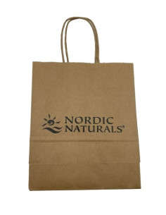 Nordic Naturals Paper Bag, Small Logo - Large | Nordic...