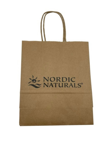 Nordic Naturals Paper Bag, Small Logo - Large |...